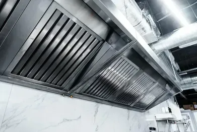 cleaned vent hood