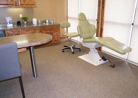 Consultation Room with a Chair with a Leg Rest — Caldwell, ID — Webster Orthodontics