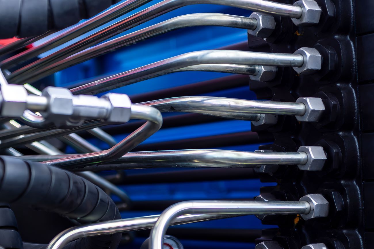 A Bunch of Hydraulic Hoses — Berkeley Vale Hydraulics in Fountaindale, NSW