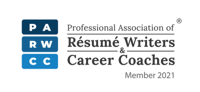 The logo for the professional association of resume writers and career coaches