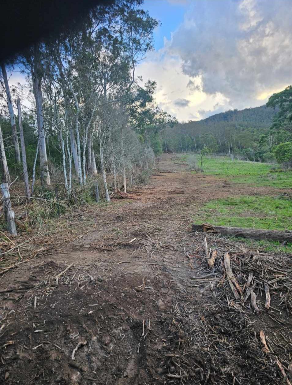 Private Property In The Forest Angle Shot — CHT Excavation and Hire In Wherrol Flat NSW