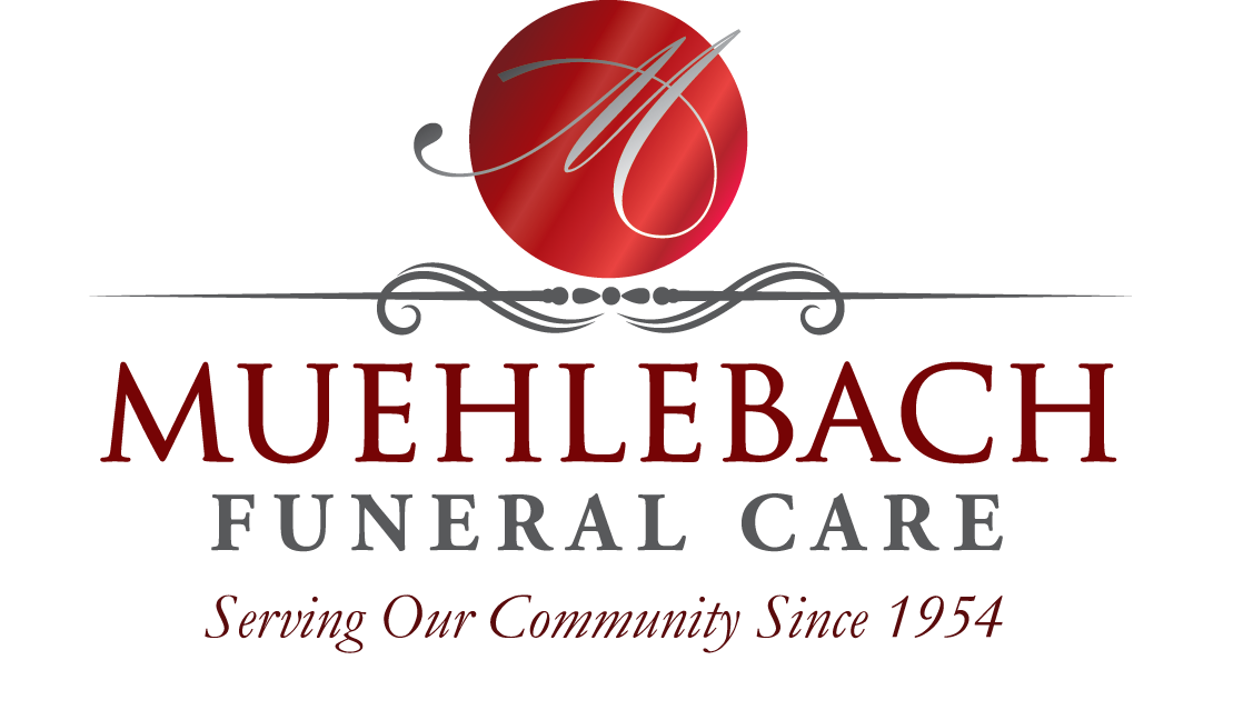 The logo for sample funeral home is shown on a white background.