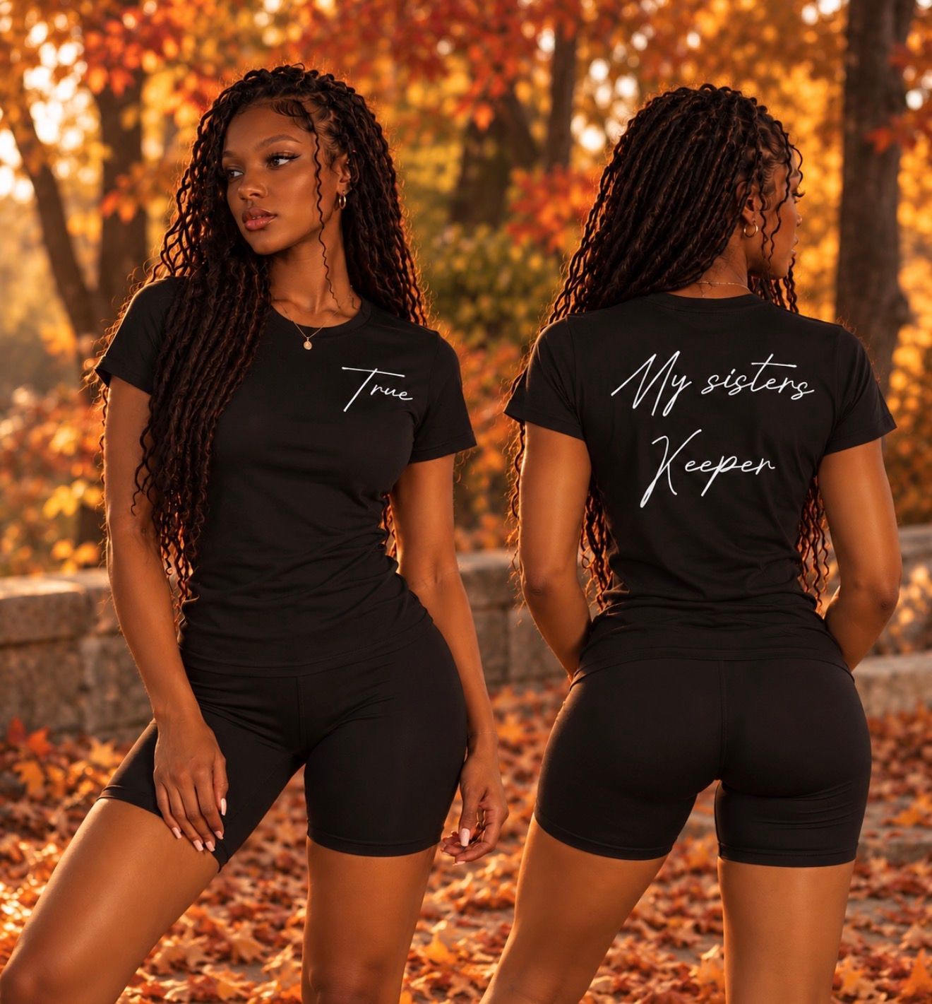 true's women's slim fir crewneck T-Shirt