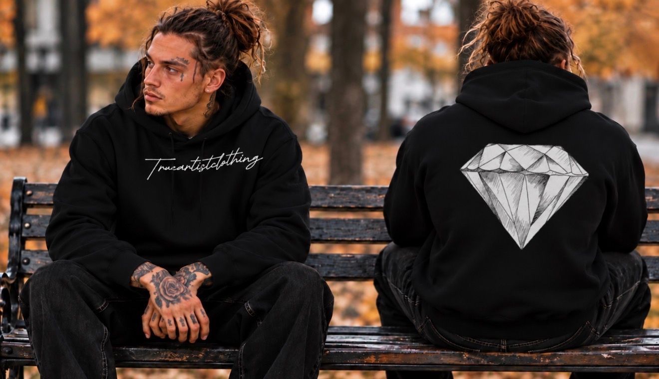 diamond essential hoodie
