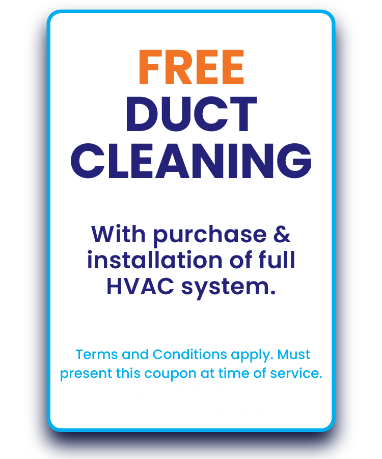free duct cleaning special