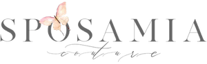 A logo for sposamia with a butterfly on it.