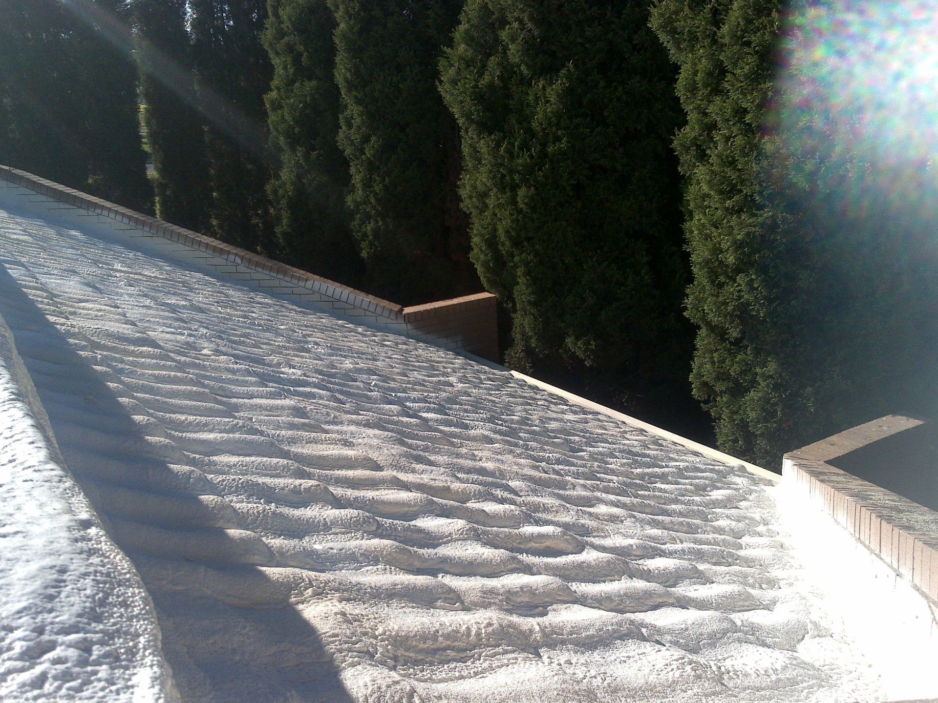 A Man Spraying Insulation Foam in the Roof | Pakenham, Vic | Advanced Foam & Coatings Pty Ltd
