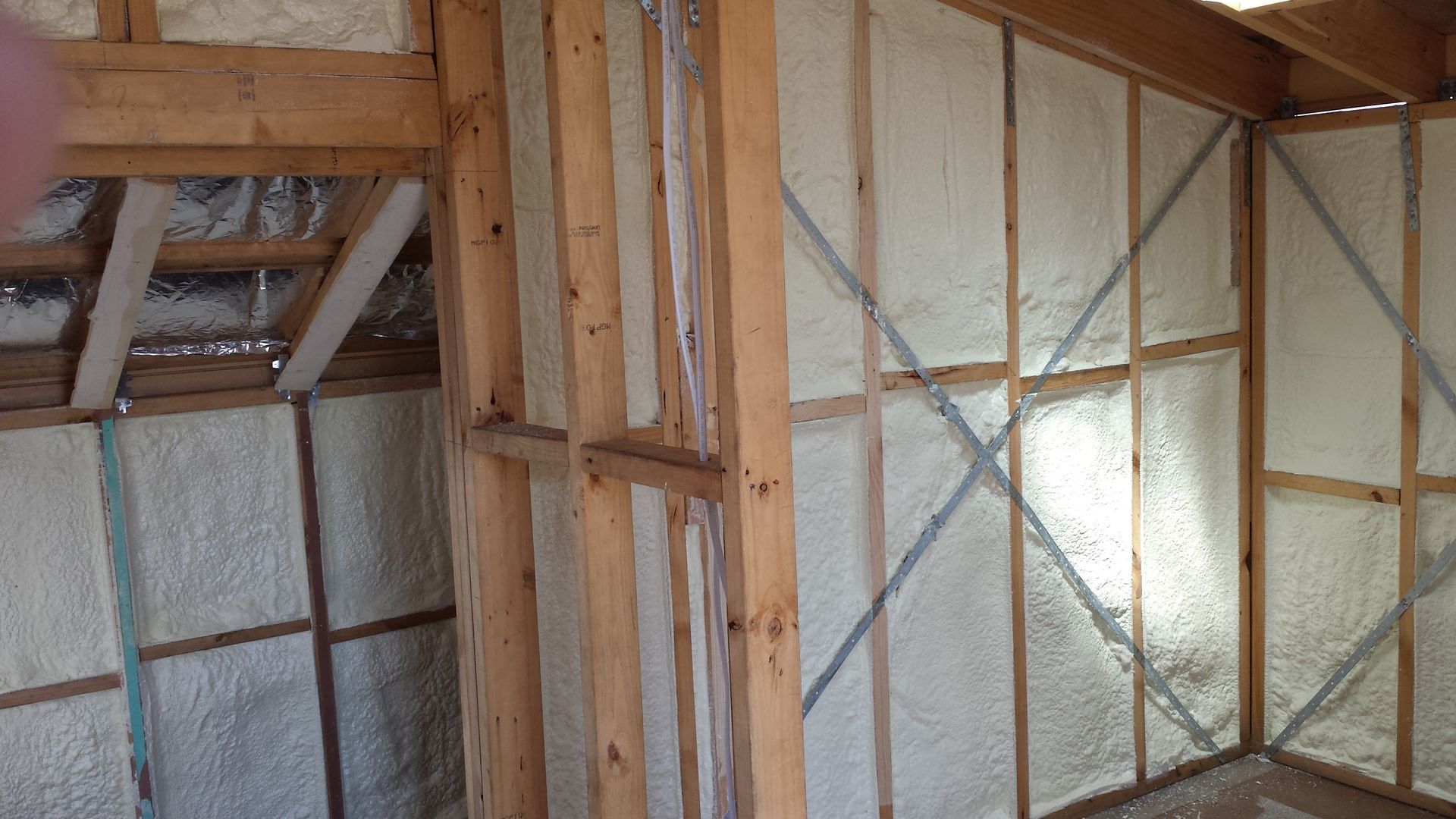 Indoor View of a Ceiling | Pakenham, Vic | Advanced Foam & Coatings Pty Ltd