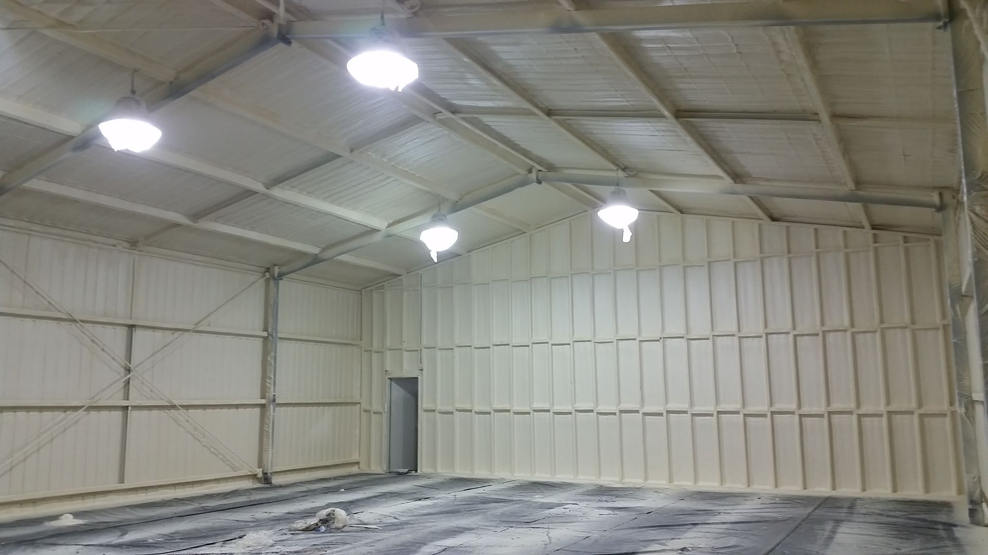 A Shed Hallway | Pakenham, Vic | Advanced Foam & Coatings Pty Ltd