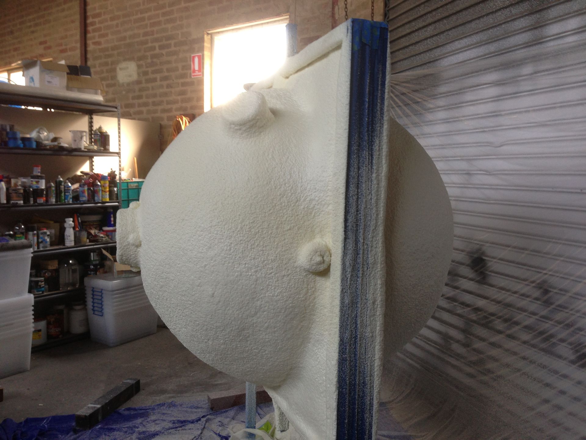 A Tank with Coated of Insulation Foam | Pakenham, Vic | Advanced Foam & Coatings Pty Ltd