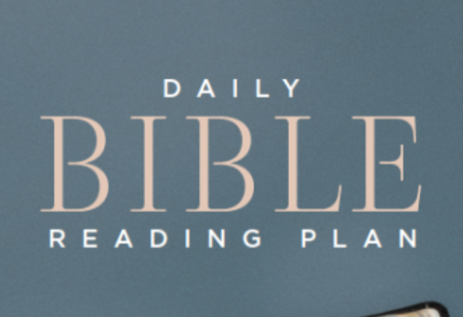 BIBLE READING PLANS BIBLE READING PLANS