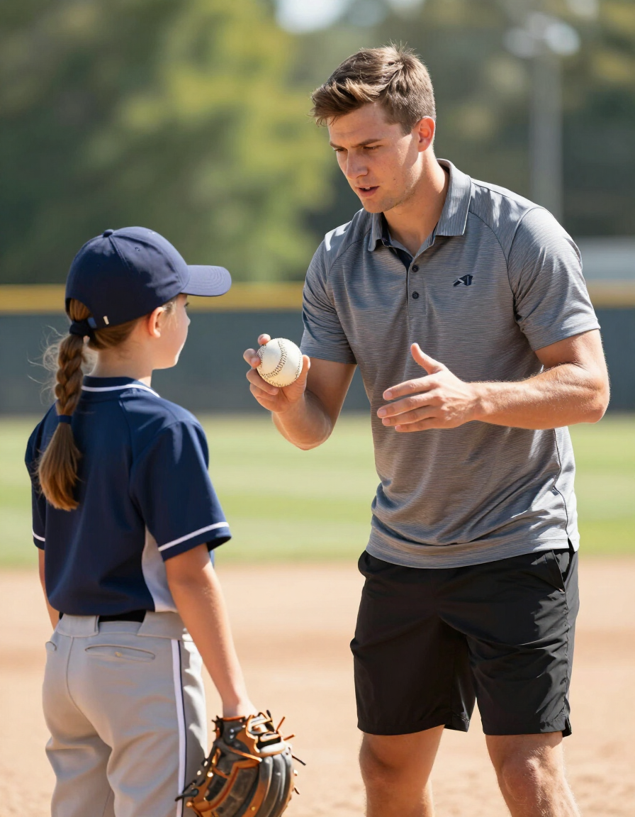 Cameron Wilson in an active instruction moment
