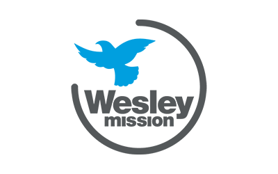 Wesley Mission logo showing that they engaged with Fermion for Psychometric & Skills testing for recruitment