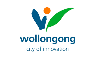 Wollongong council logo showing that they engaged with Fermion for Psychometric & Skills testing for recruitment