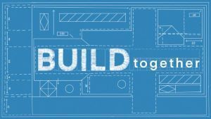 Build Together on blueprint background