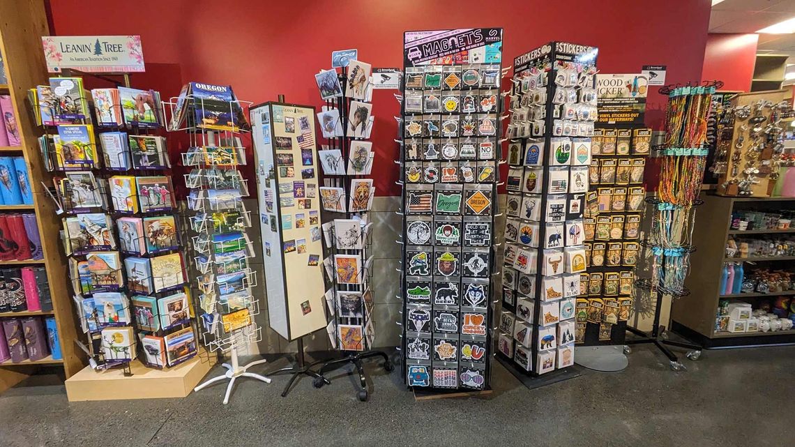Cards and travel mementos