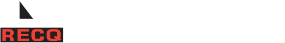 Un fond blanc avec un panneau rouge indiquant rec