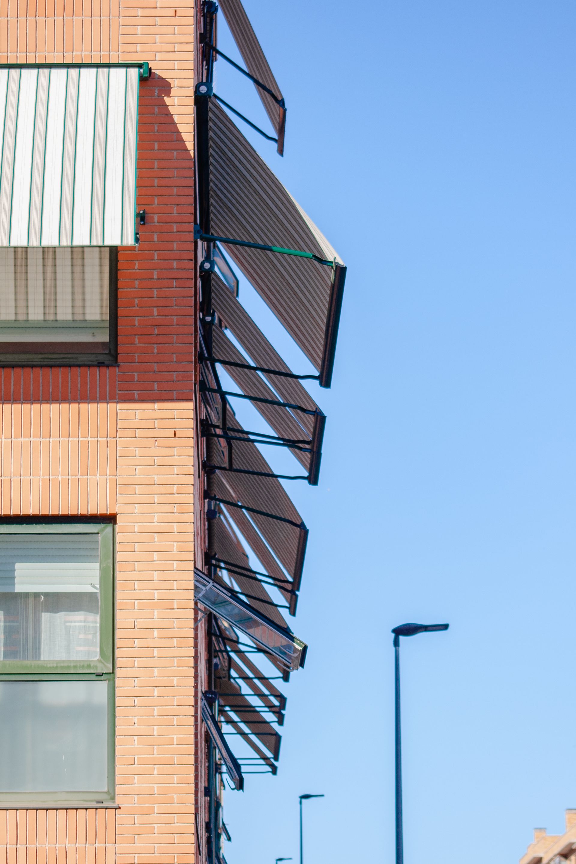 Building Windows with Drop Awnings - Blairgowrie, VIC - Curtains & Blinds by Dannielle Harris
