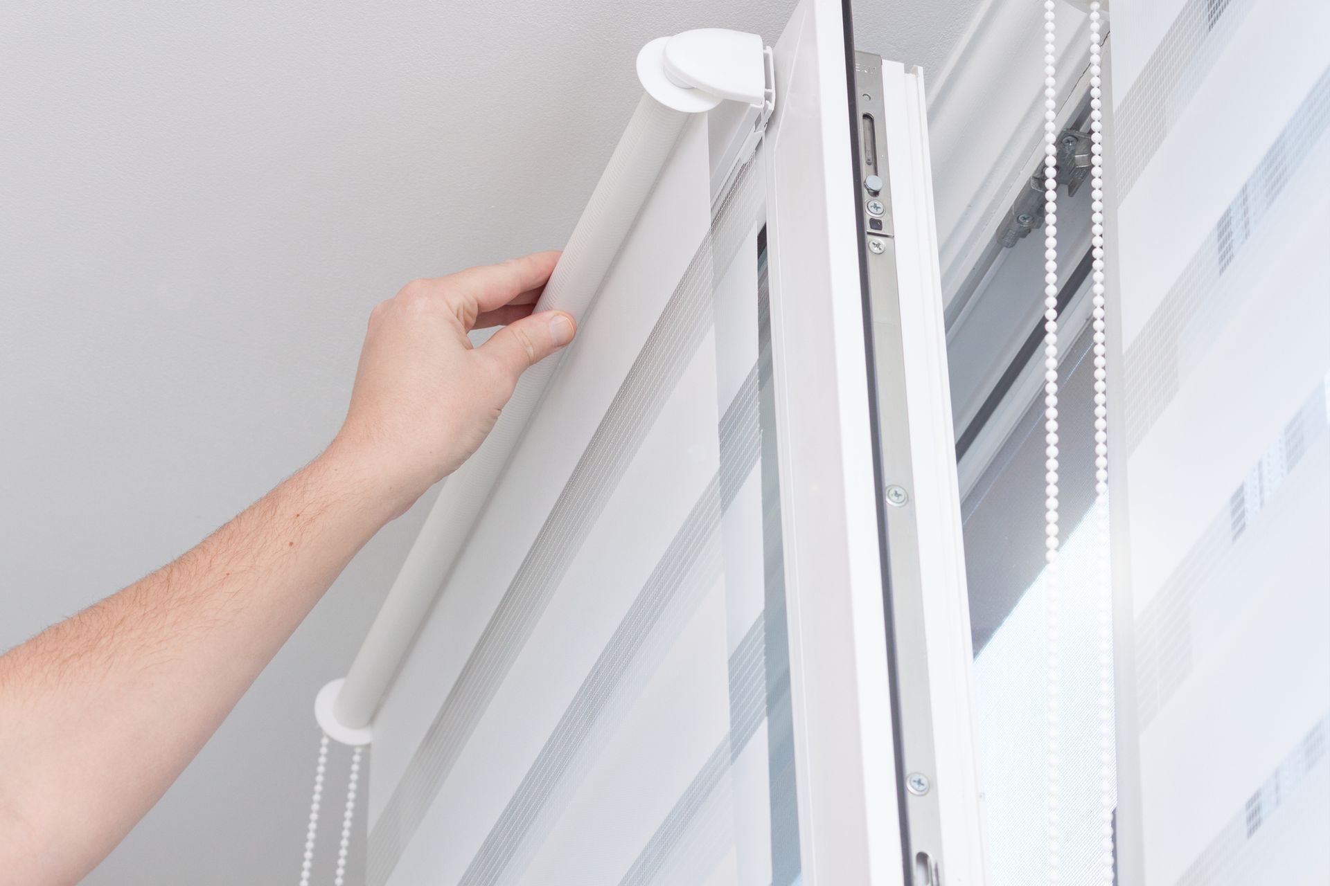 Installing White Blinds - Blairgowrie, VIC - Curtains & Blinds by Dannielle Harris