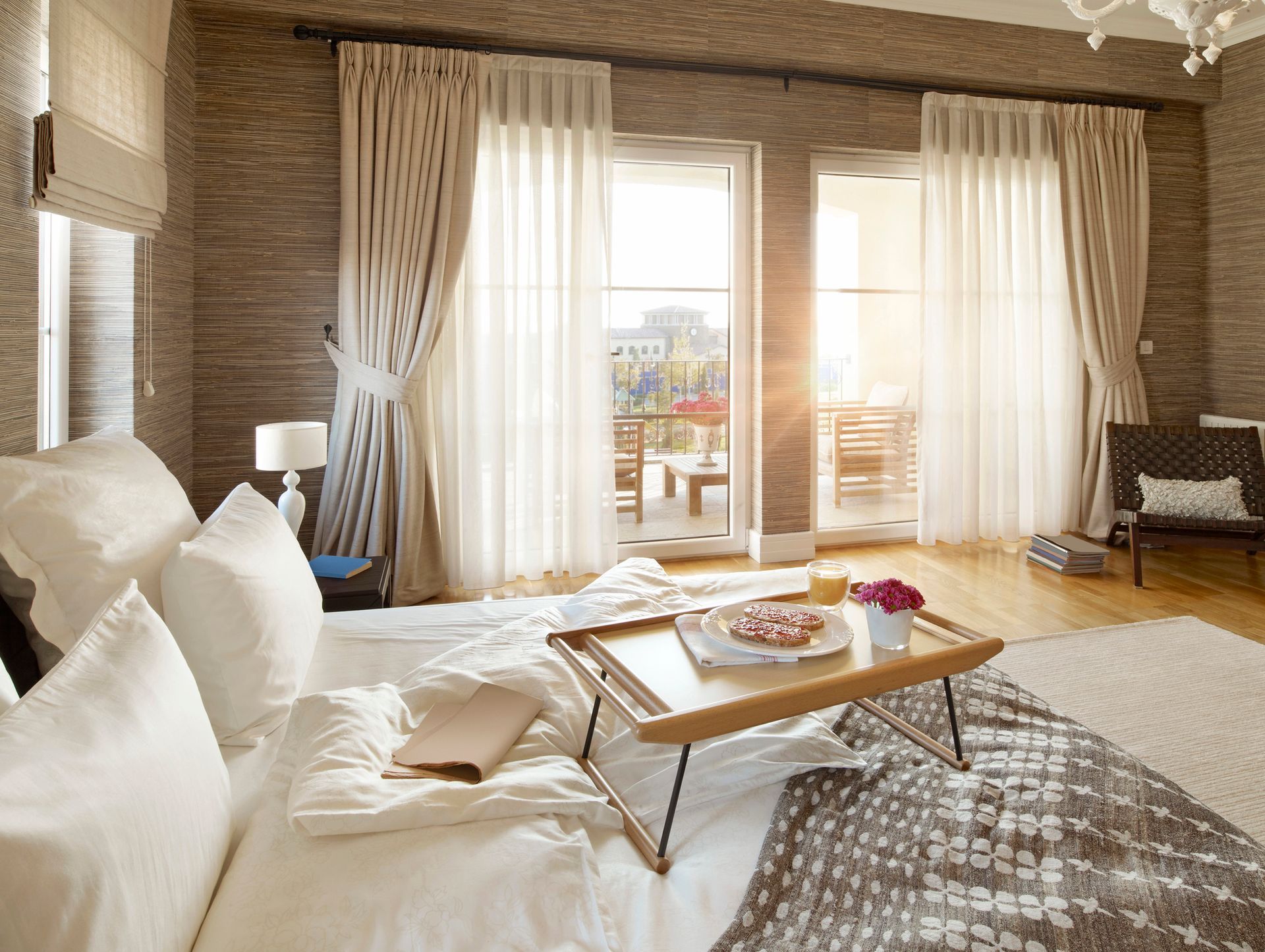 White Curtains on Sunrise - Blairgowrie, VIC - Curtains & Blinds by Dannielle Harris