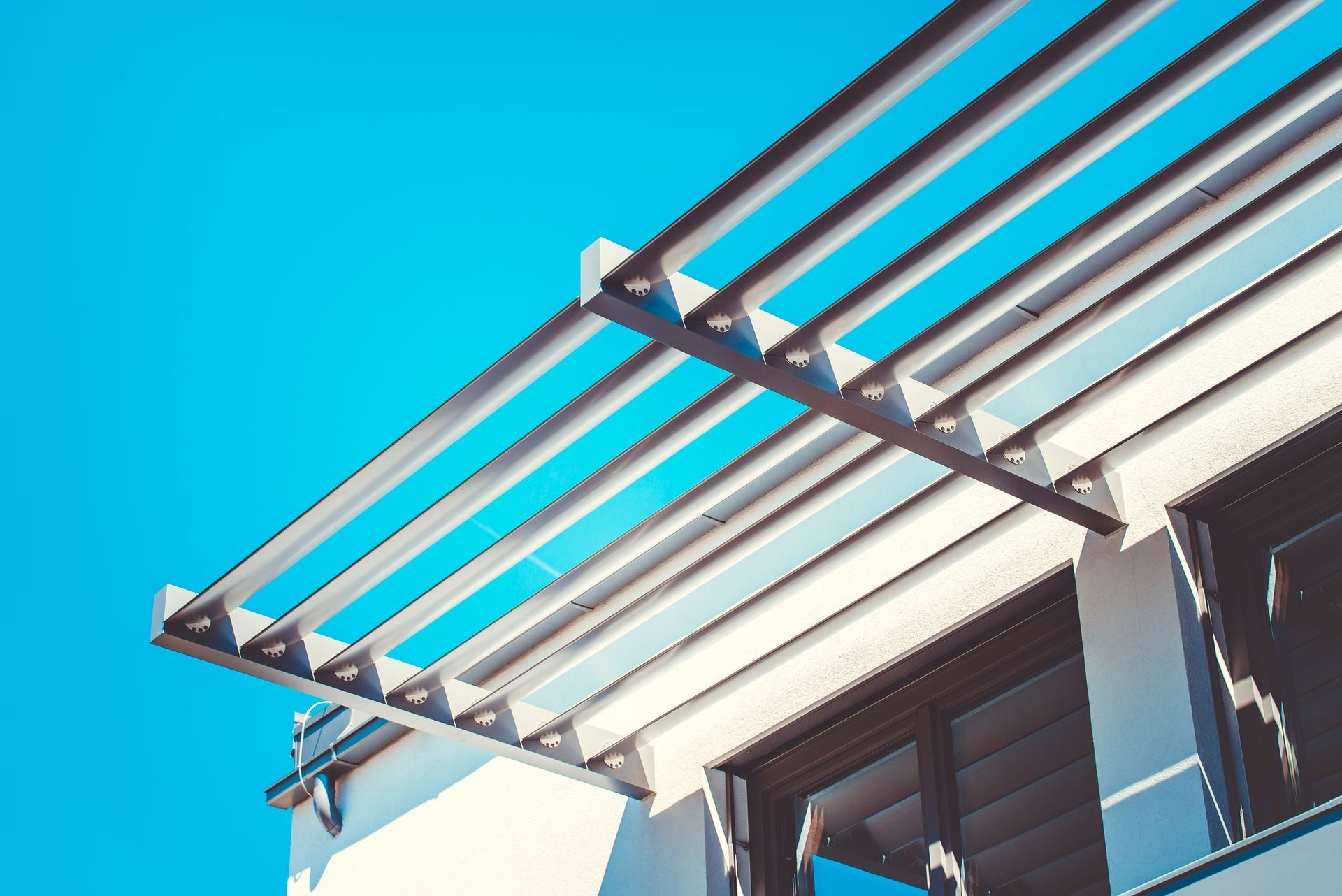 Steel Louvre Roof - Blairgowrie, VIC - Curtains & Blinds by Dannielle Harris