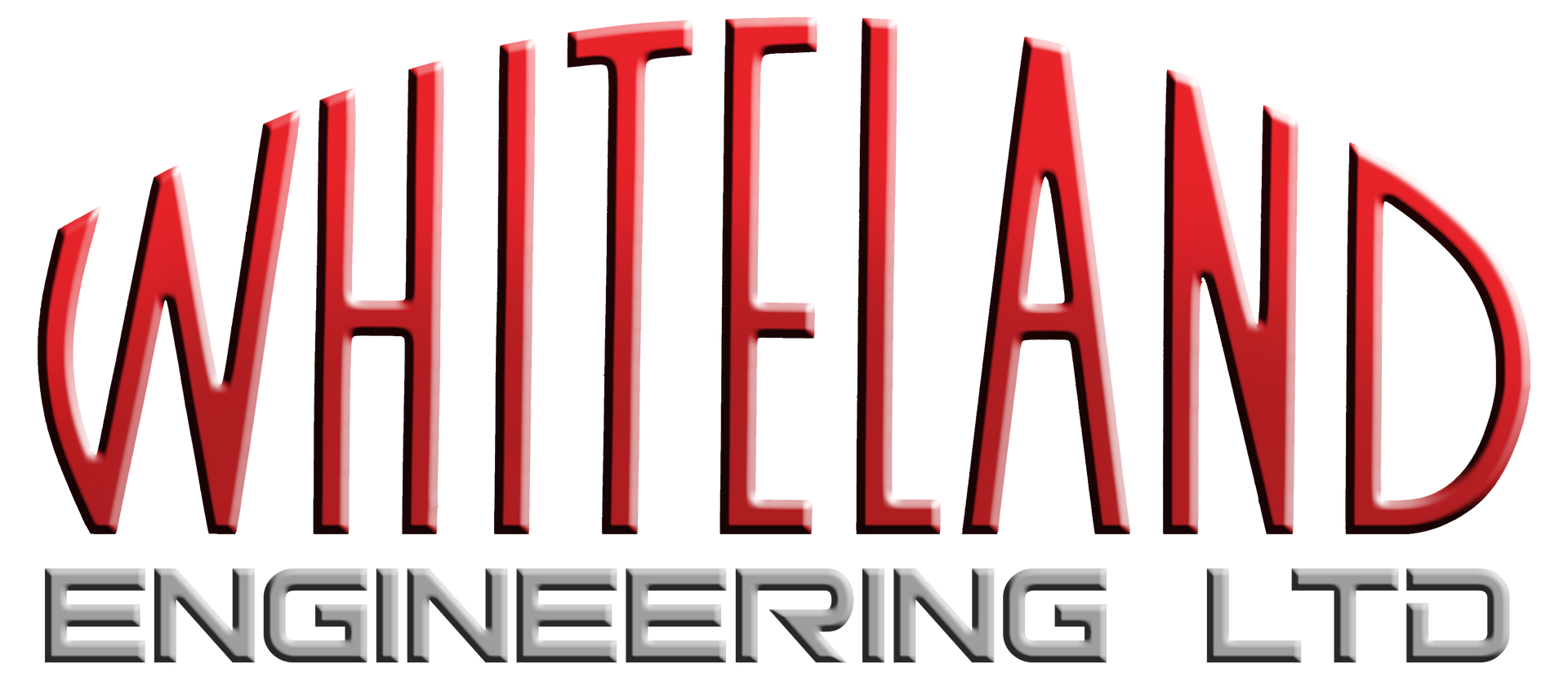 The company logo for Whiteland Engineering Ltd, featuring the red text