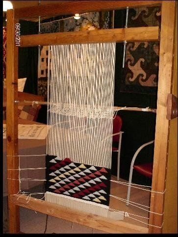 haute lisse , groot weefgetouw