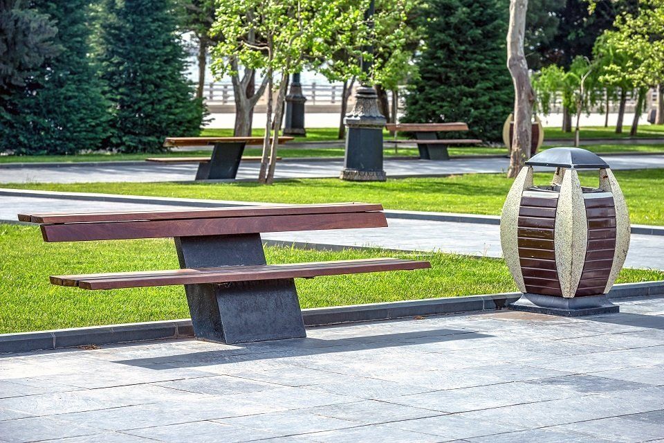 giardino pubblico e arredo urbano