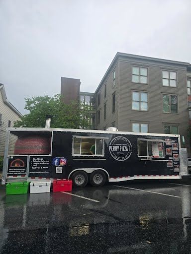 perry pizza co truck at event