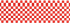 Decorative checkerboard accent