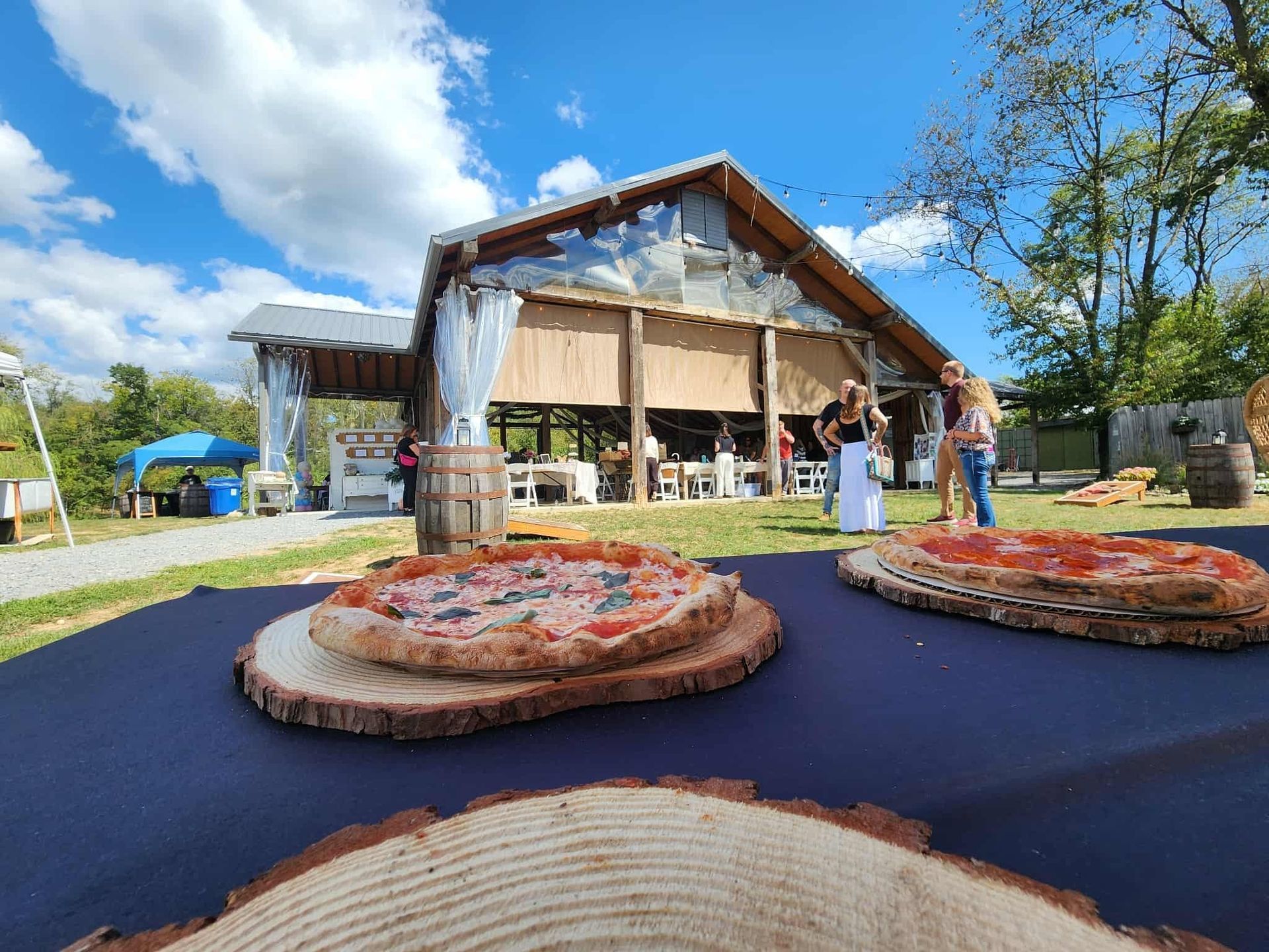 pizza catering for wedding