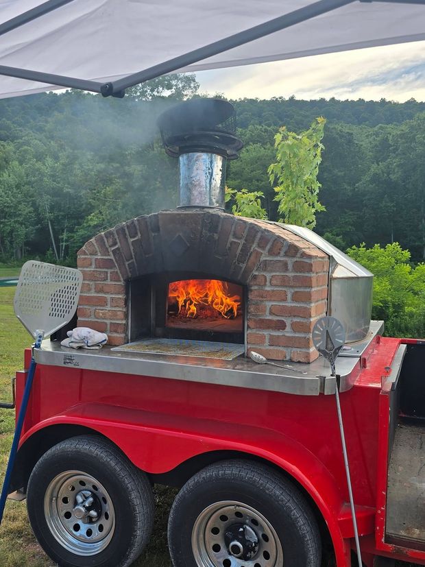 mobile pizza oven