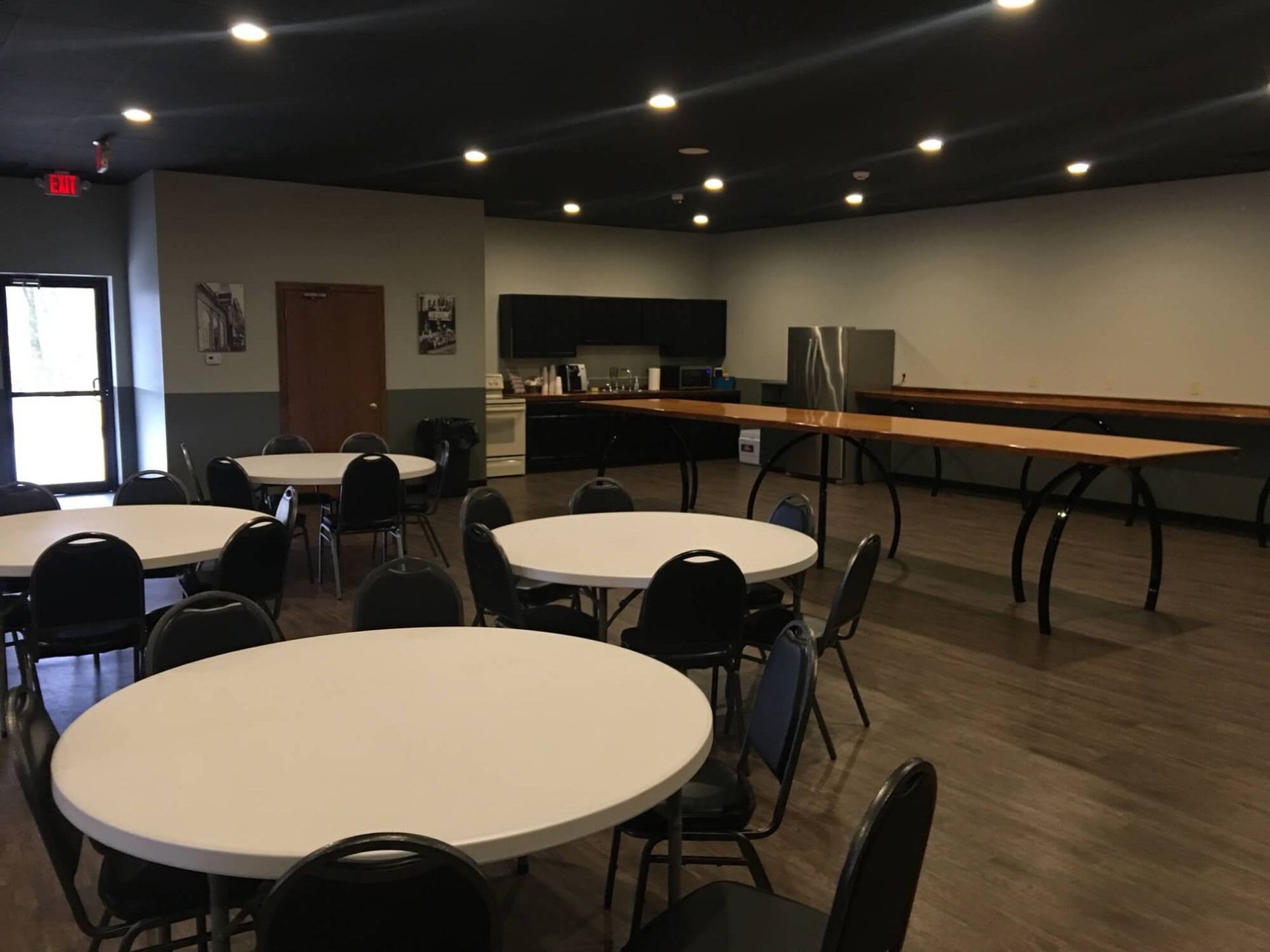 Community Room at Event Center at Riverview Funeral Home and Event Center in Peru, IN