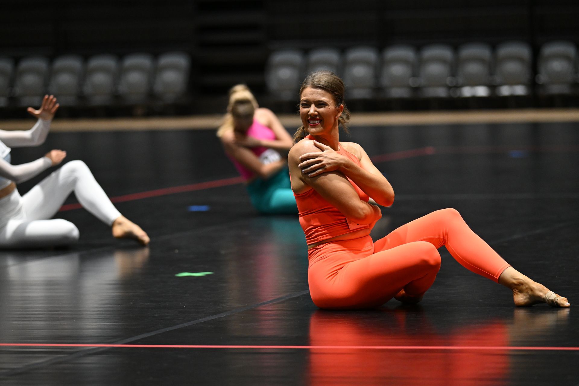 Competitor Dancing Activewear Smiles Core Strength