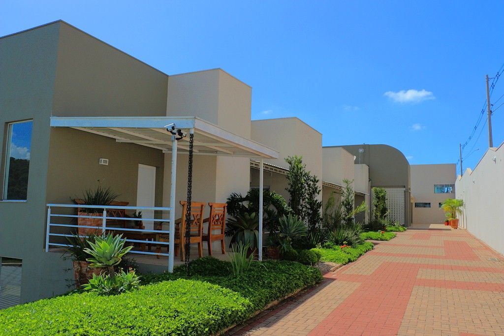 área externa do hotel para uso comum