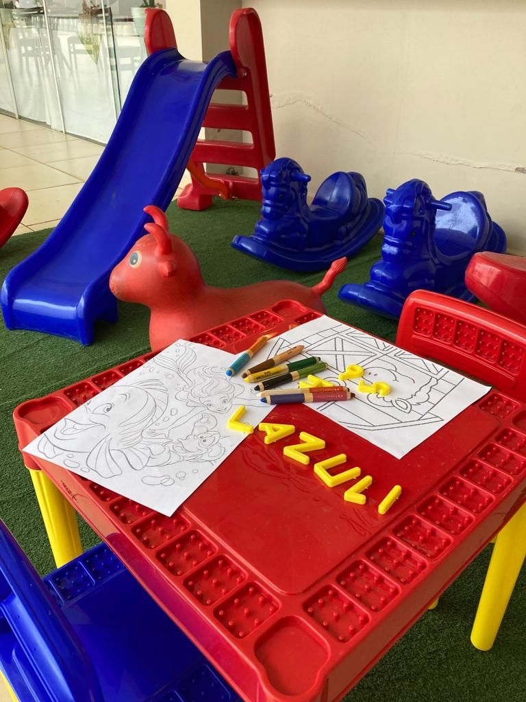 área de brinquedos para crianças