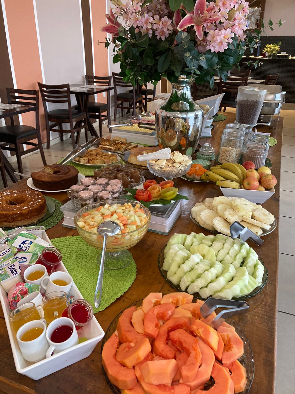 buffet do café da manhã
