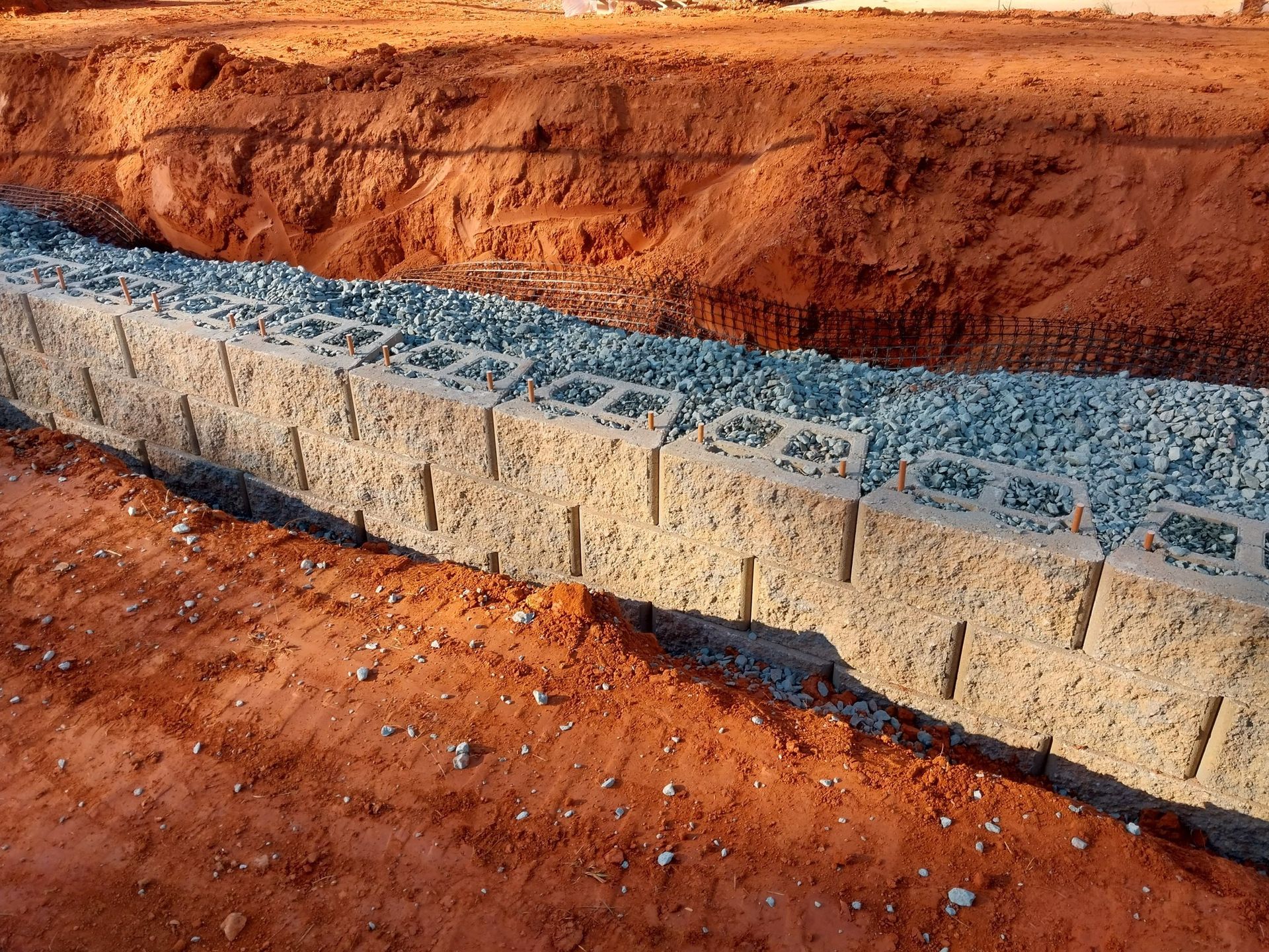 Retaining Wall Construction