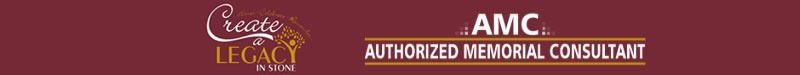 Maroon banner with “Care Legacy” logo and “AMC Authorized Medical Consultant” text in white.