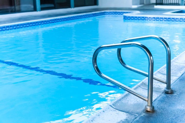 New Swimming Pool With Railings in Humble, TX