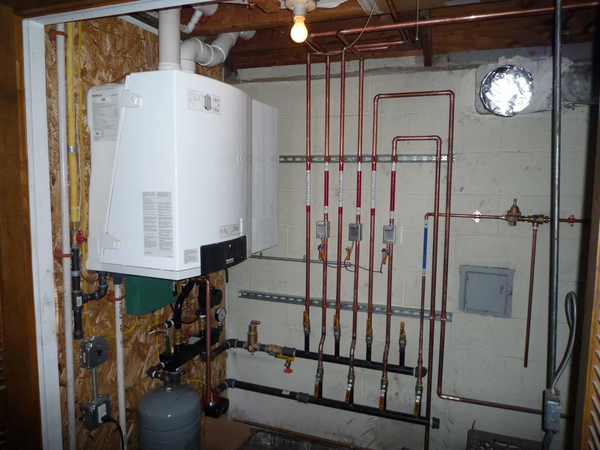 Boiler After — Irvington, NY — Greenfield Plumbing & Heating