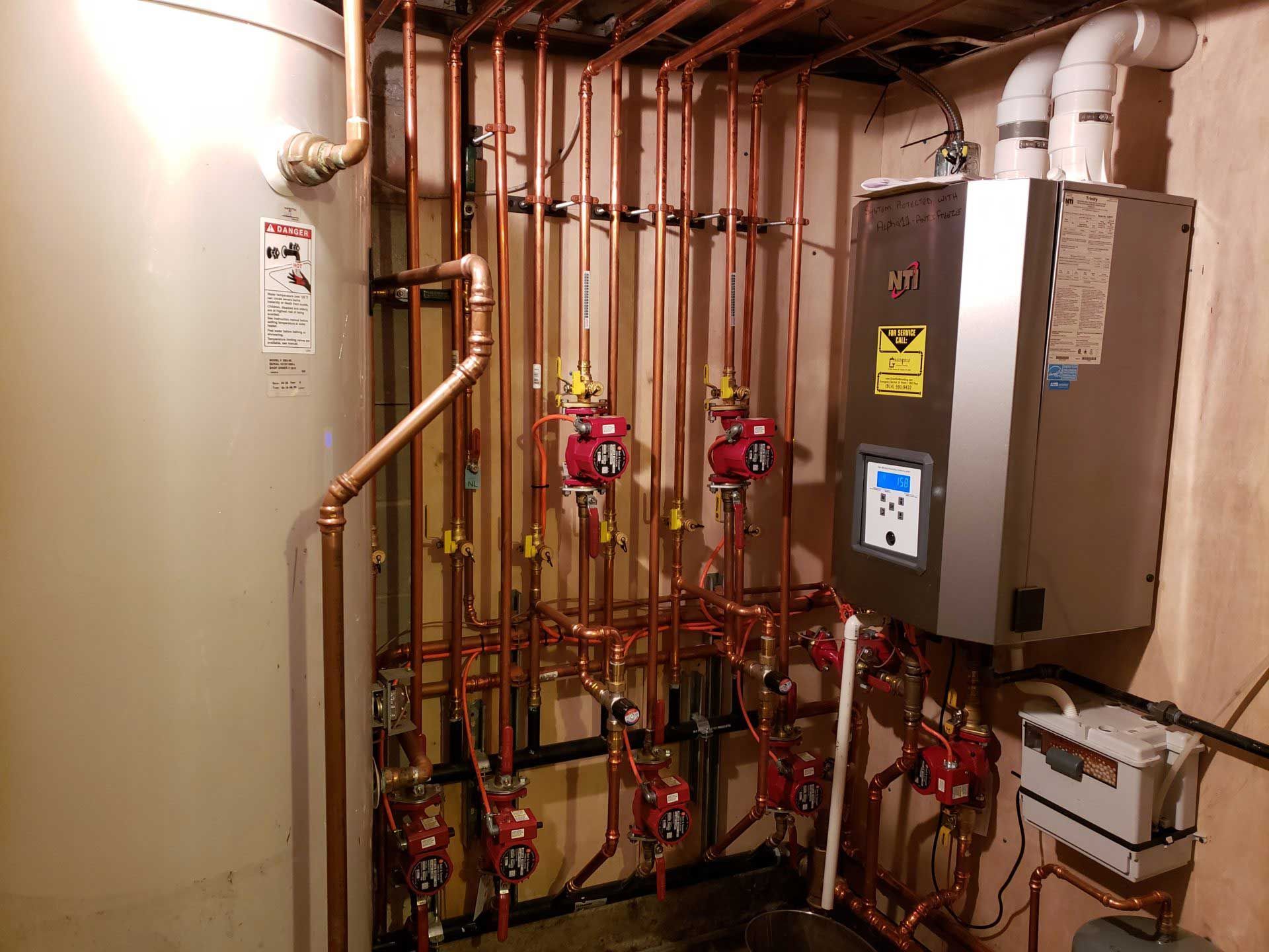Boiler High Efficiency NTI1 — Irvington, NY — Greenfield Plumbing & Heating