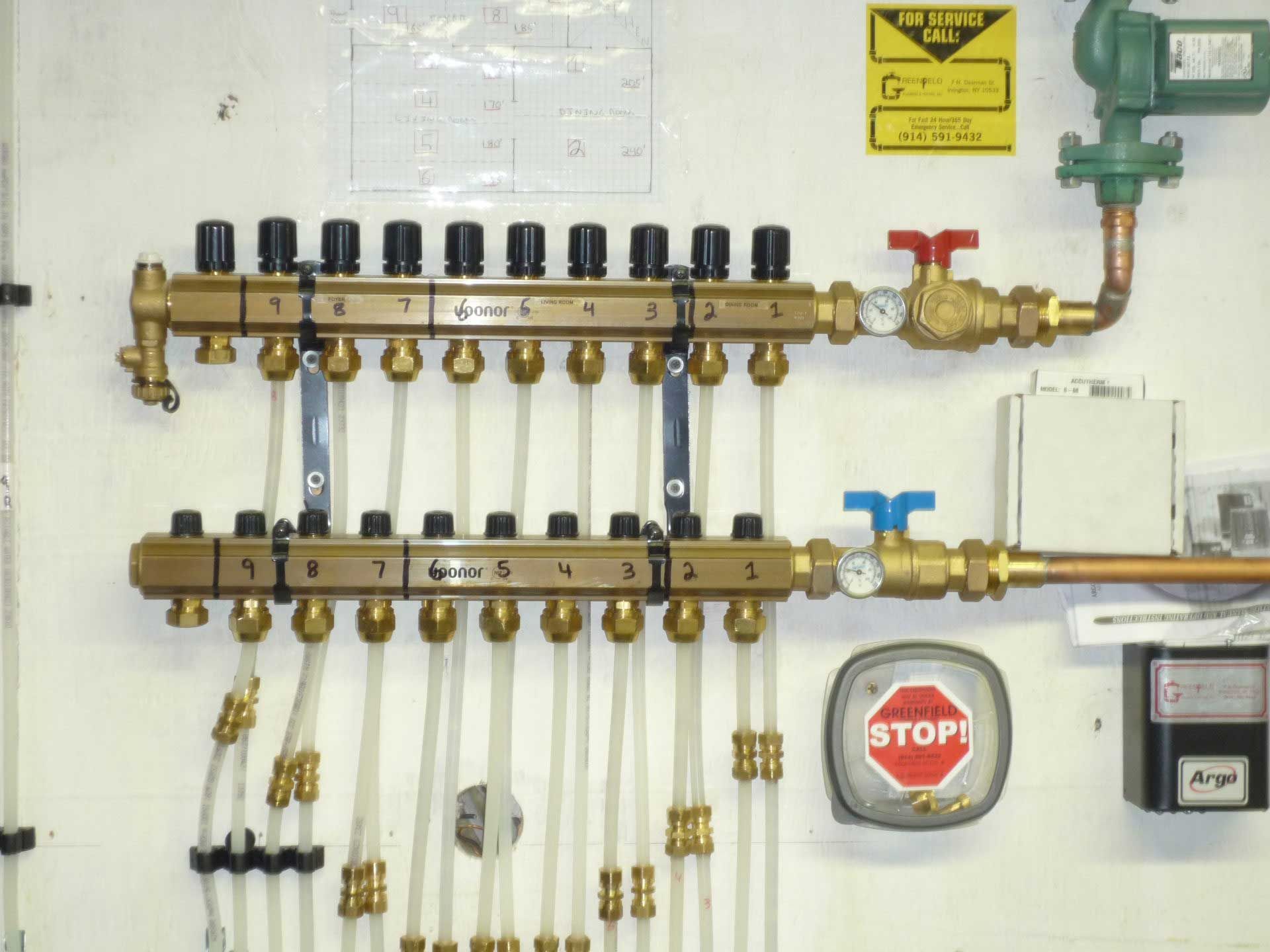 Heat Radiant Installation — Irvington, NY — Greenfield Plumbing & Heating