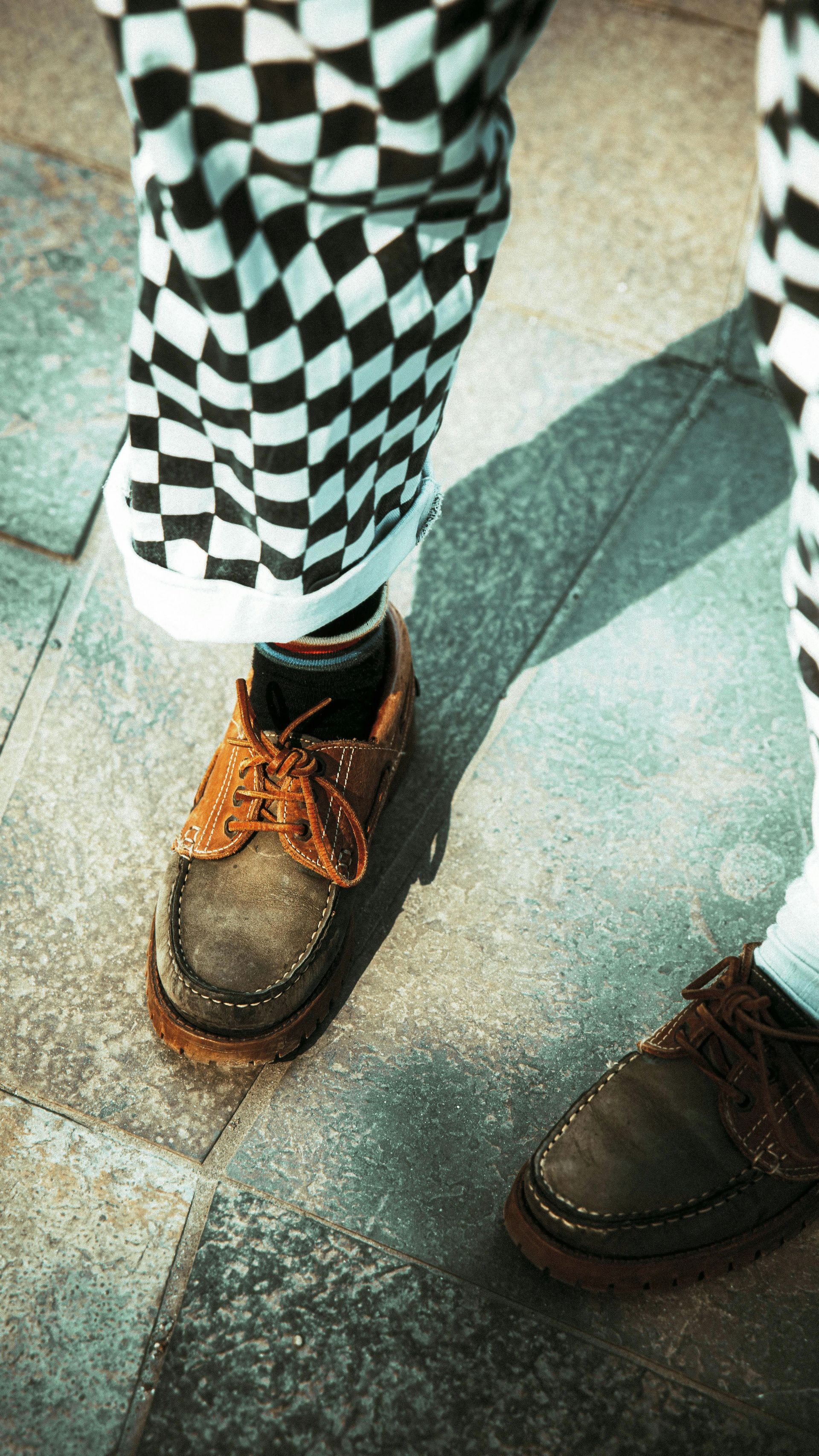 A close up of a pair of jeans on a table