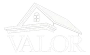 House silhouette with the word