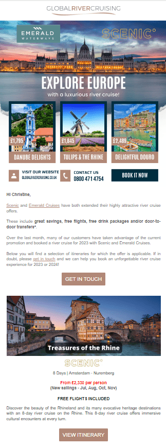 Full CRM - Global River Cruising