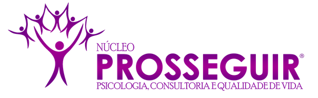 Núcleo Prosseguir: Psicologia, Consultoria e Qualidade de Vida Logotipo de Psicologia, Psicólogos em Bertioga e Toledo Paraná.