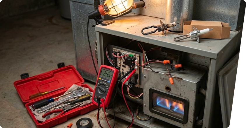 Heating services covington
