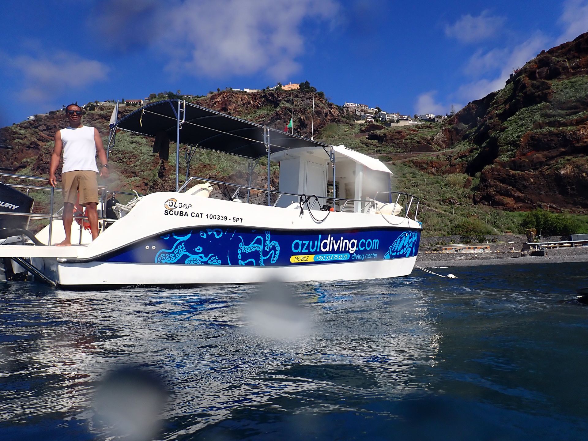 scuba diving in Madeira, Funchal. The best dive sites