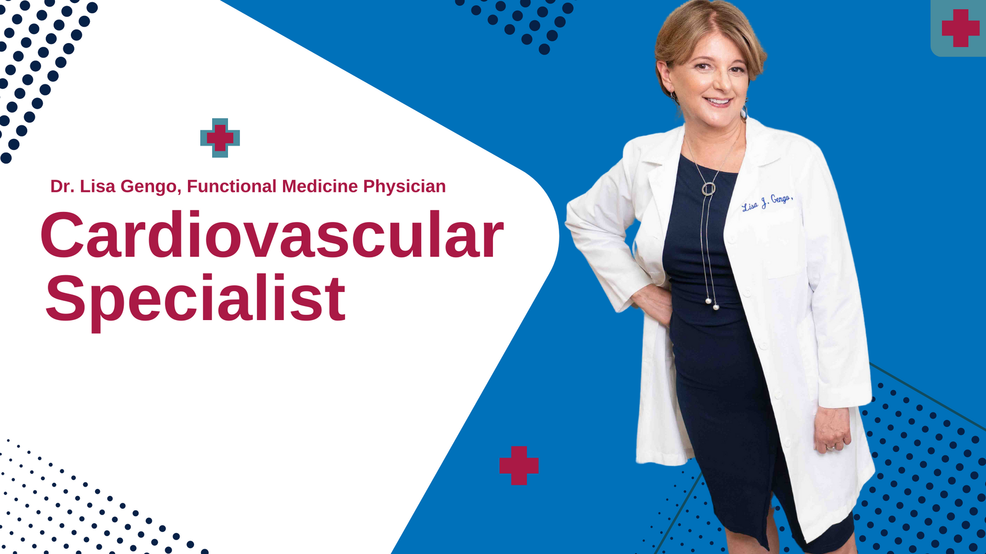 Cardiovascular specialist Dr. Lisa Gengo on front cover.